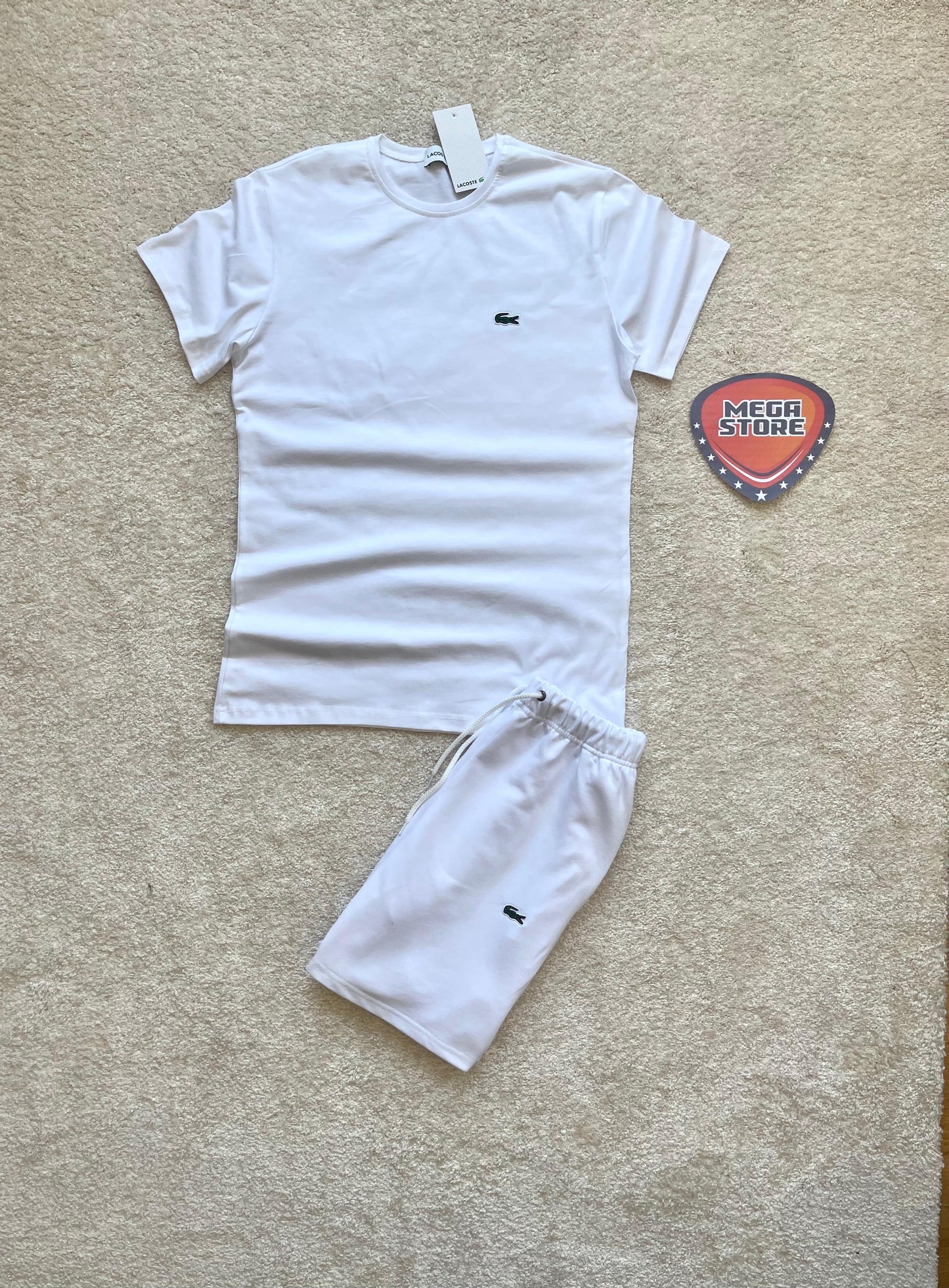 Conjunto verano Lacoste BLANCO