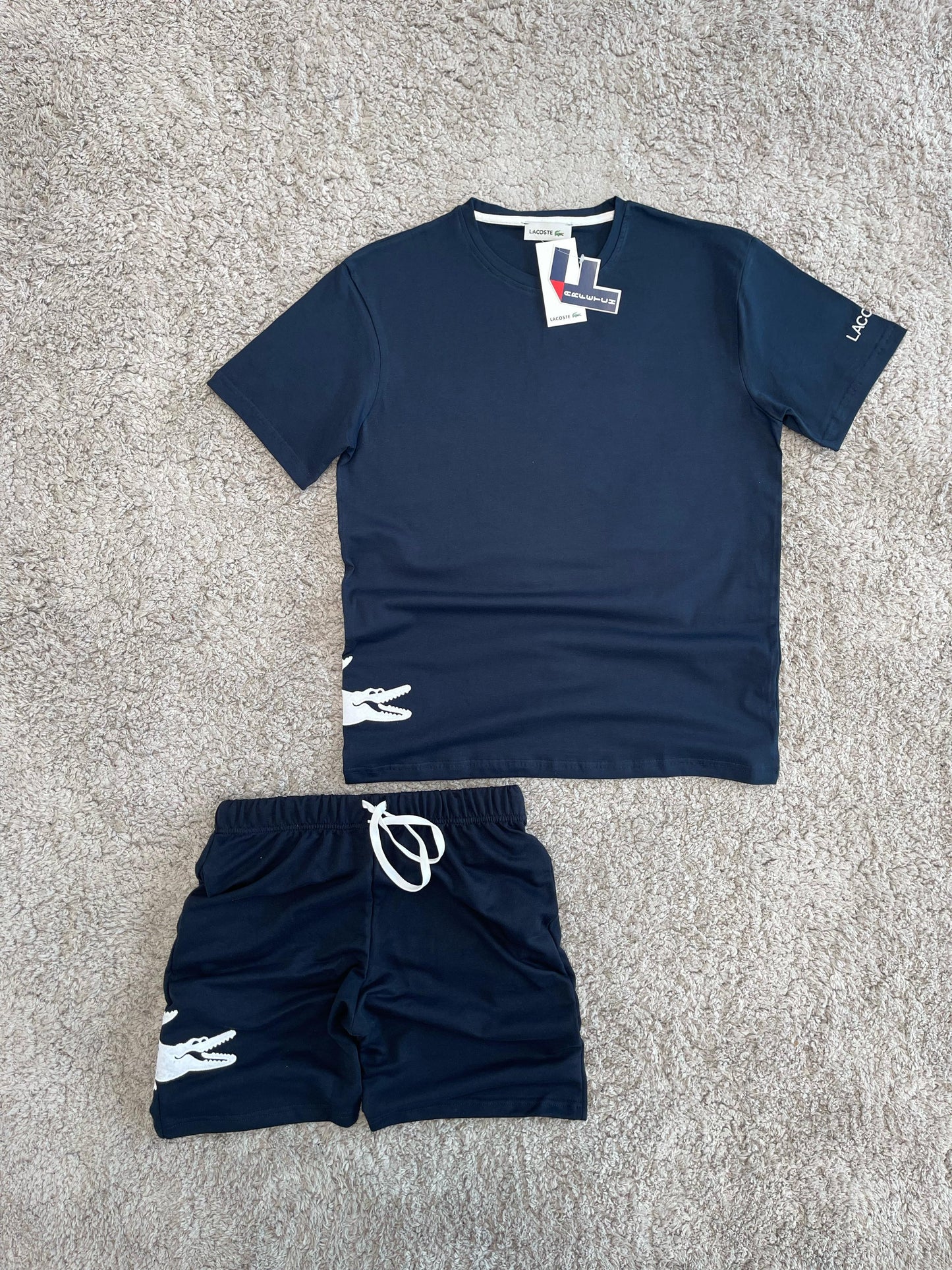 Conjunto verano Lacoste NEGRO