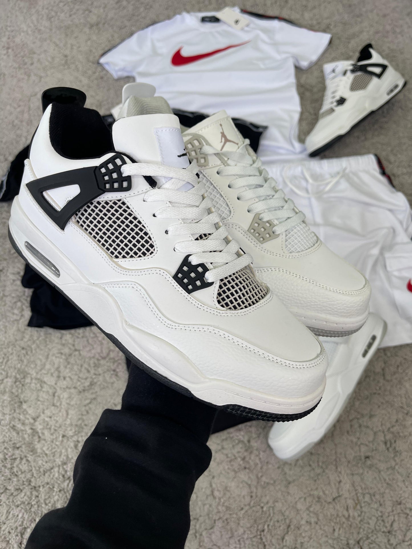 *PROMO*
*JORDAN 4*
Trabilla negra
Toda blanca
⬇️⬇️⬇️⬇️⬇️⬇️⬇️⬇️
*PROMO SOLO PARA TALLAS 43.44.45*
⬆️⬆️⬆️⬆️⬆️⬆️⬆️⬆️⬆️⬆️
*Jordan 4 y CHANDAL GRATIS NIKE