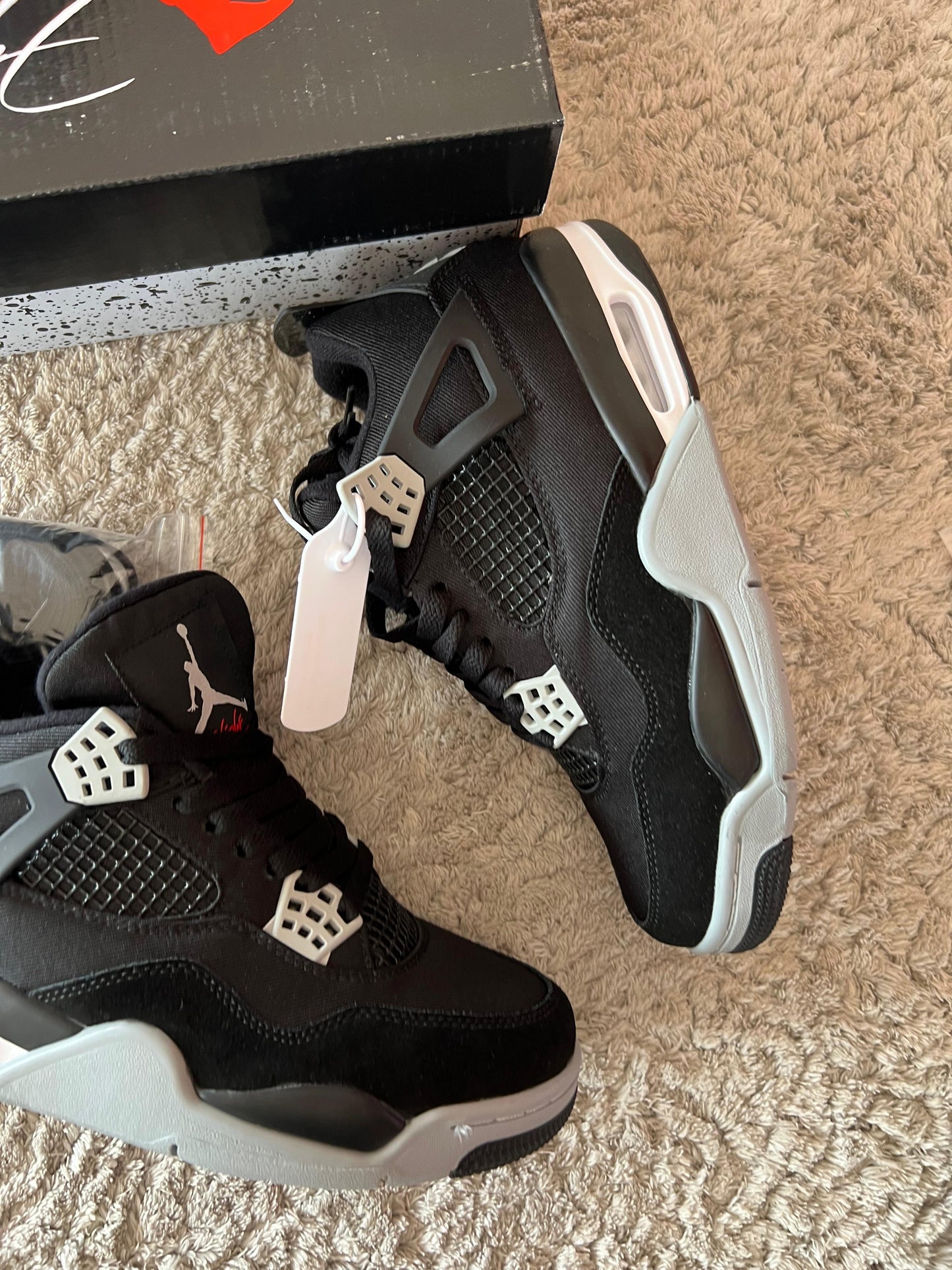 Jordan retro 4 negro calidad G5