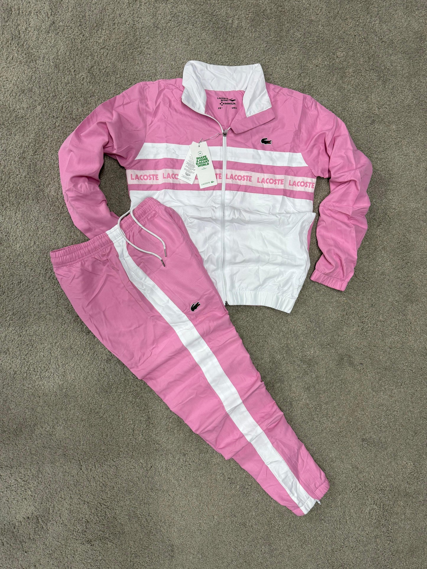 Chándal LaCoste rosa