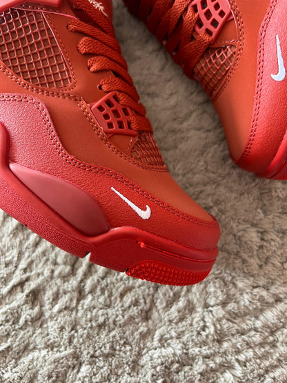 Jordan retro 4 rojo calidad G5