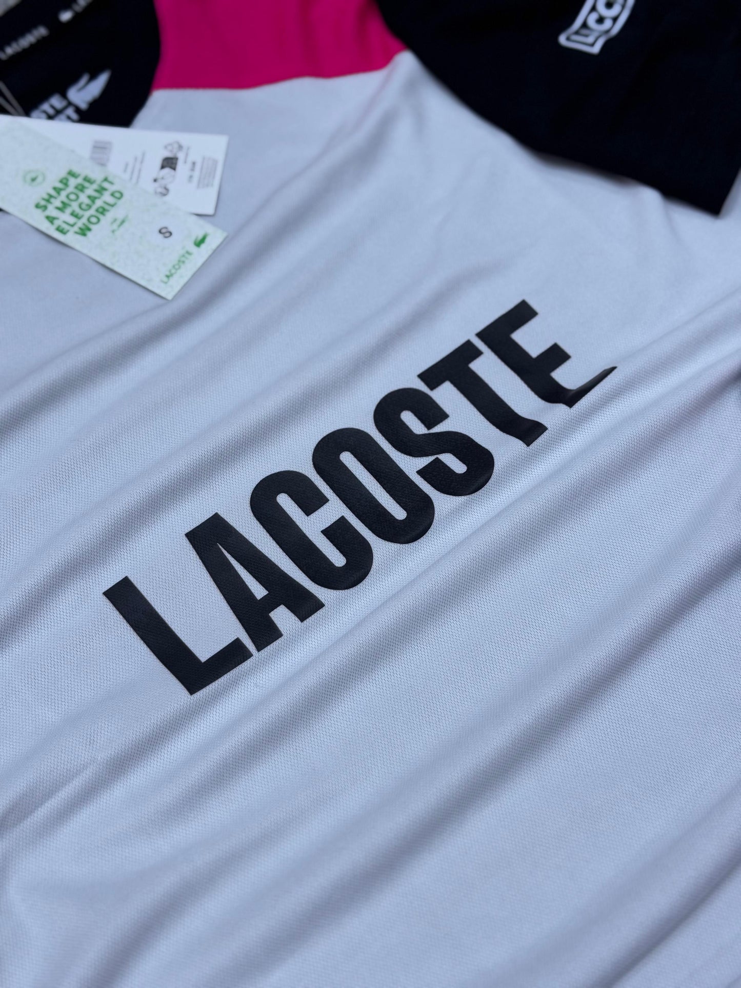 Conjunto verano Lacoste rosa