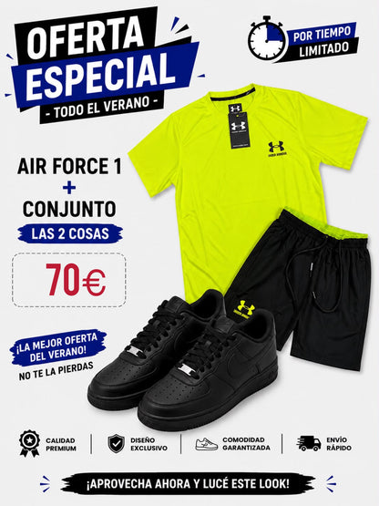 Oferta Nike Air Force + conjunto verano