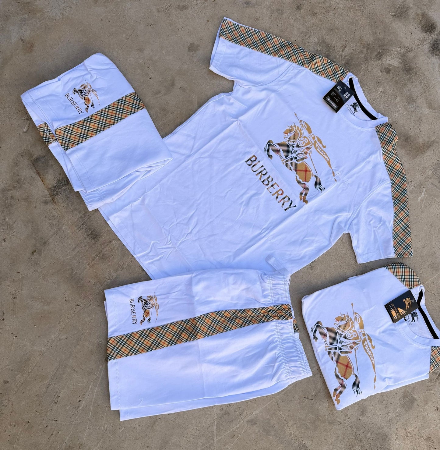 Conjunto burberry verano 2026