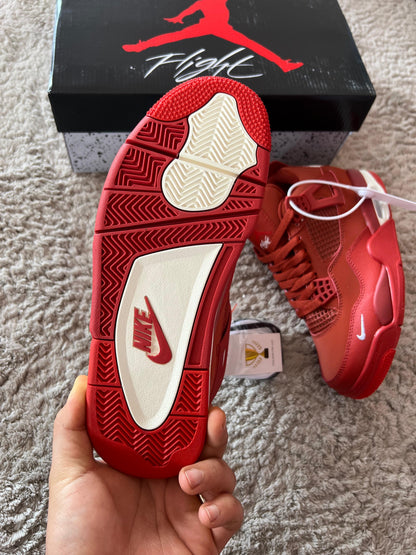 Jordan retro 4 rojo calidad G5