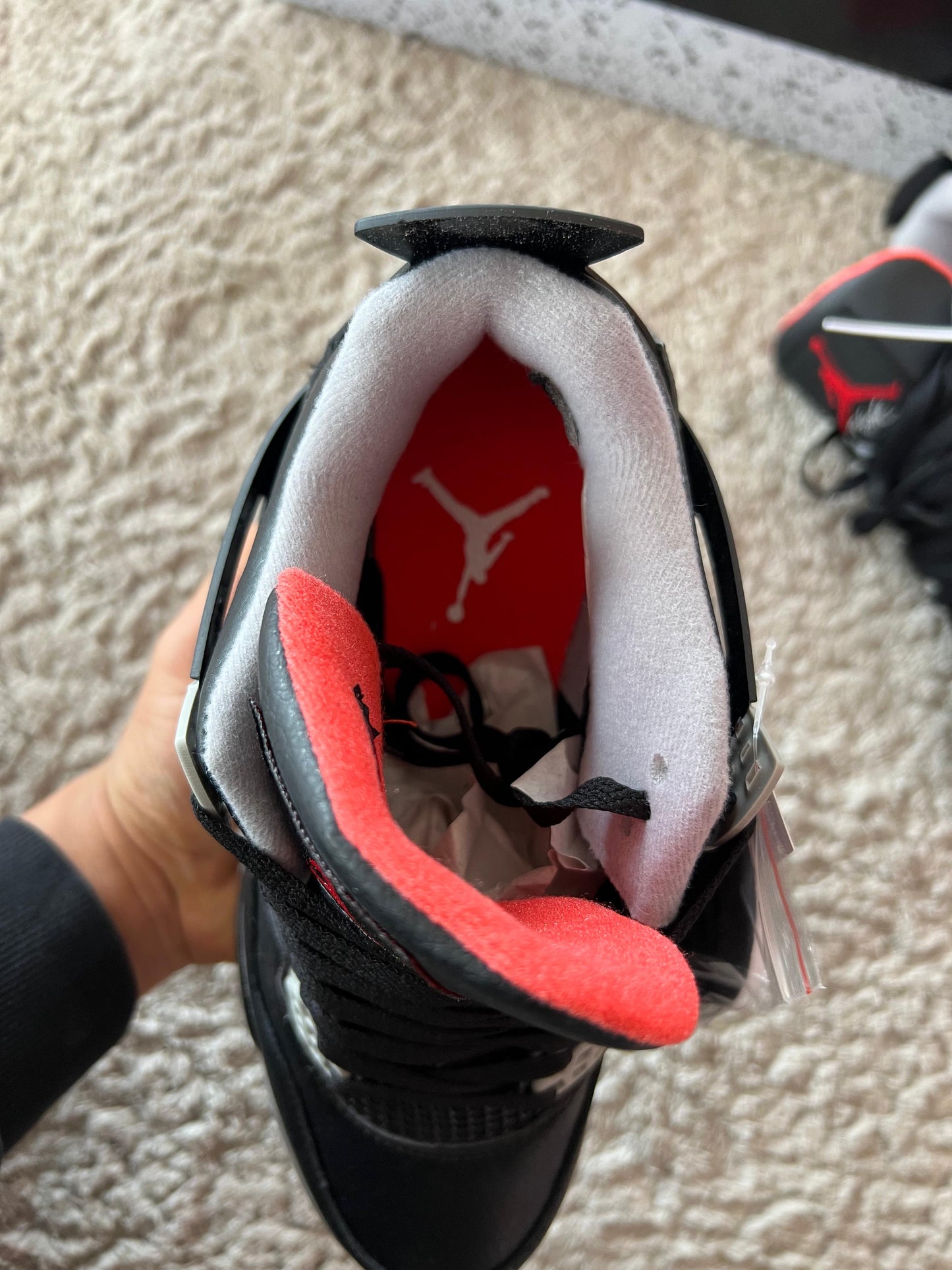 Jordan retro 4 negro calidad G5