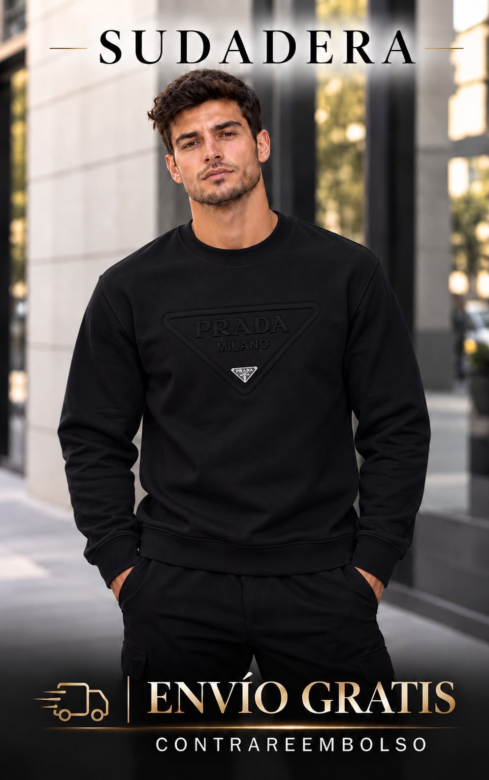 Sudadera Prada