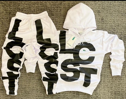 Chándal LaCoste blanco