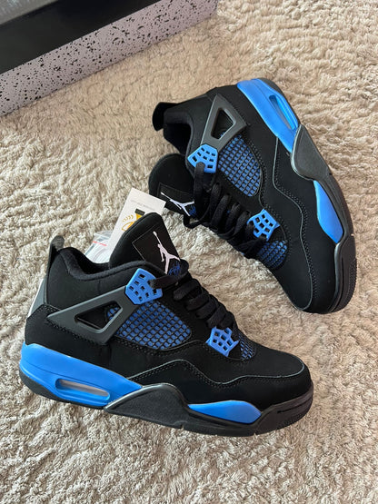 Jordan retro 4 negro/azul calidad G5