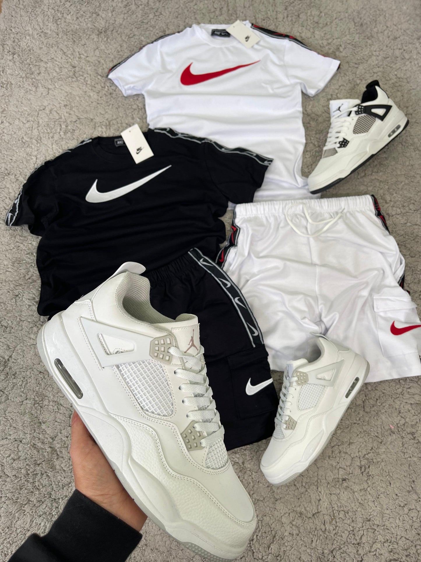 *PROMO*
*JORDAN 4*
Trabilla negra
Toda blanca
⬇️⬇️⬇️⬇️⬇️⬇️⬇️⬇️
*PROMO SOLO PARA TALLAS 43.44.45*
⬆️⬆️⬆️⬆️⬆️⬆️⬆️⬆️⬆️⬆️
*Jordan 4 y CHANDAL GRATIS NIKE