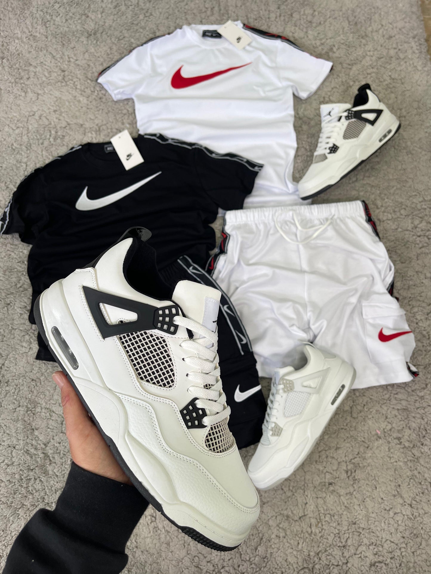 *PROMO*
*JORDAN 4*
Trabilla negra
Toda blanca
⬇️⬇️⬇️⬇️⬇️⬇️⬇️⬇️
*PROMO SOLO PARA TALLAS 43.44.45*
⬆️⬆️⬆️⬆️⬆️⬆️⬆️⬆️⬆️⬆️
*Jordan 4 y CHANDAL GRATIS NIKE