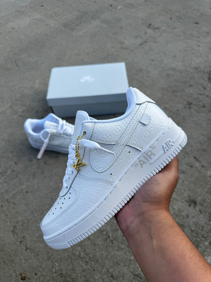 Louis Vuitton Nike Air Force 1 White monogram