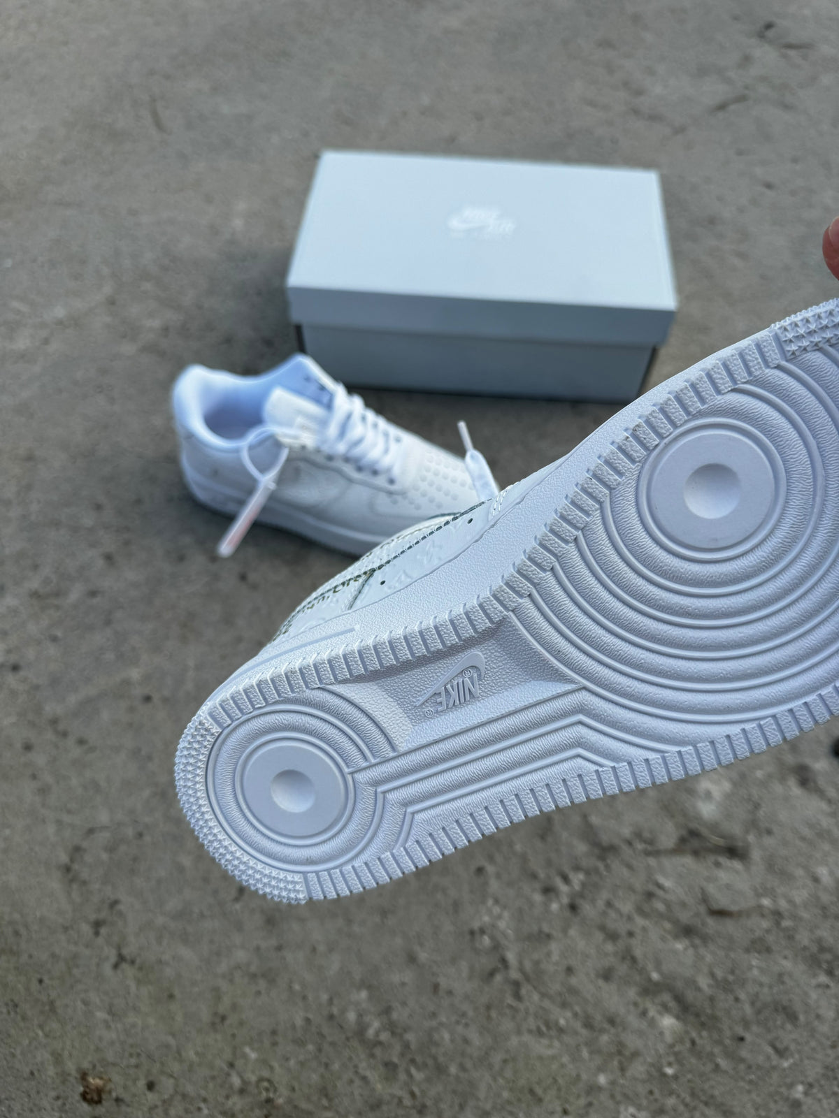 Louis Vuitton Nike Air Force 1 White monogram