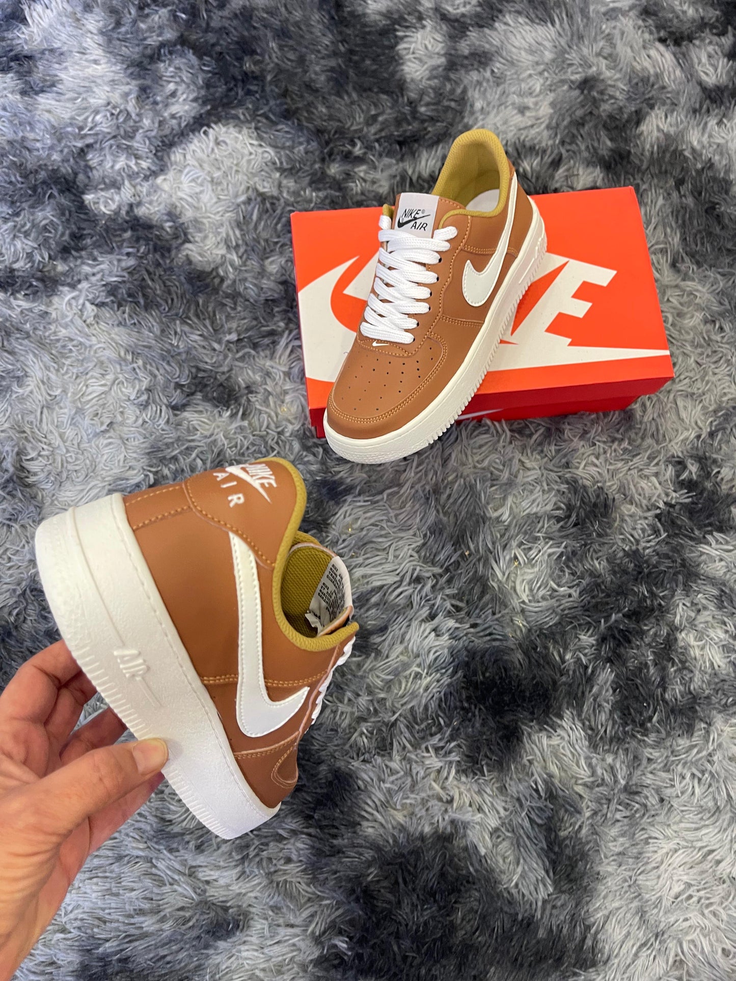 Air Force  one light brown