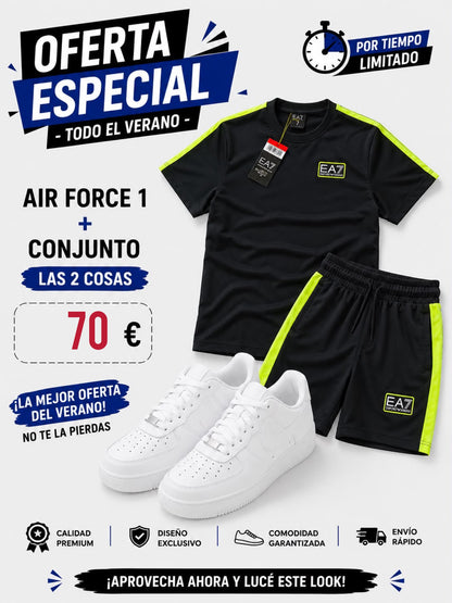 Oferta Nike Air Force + conjunto verano