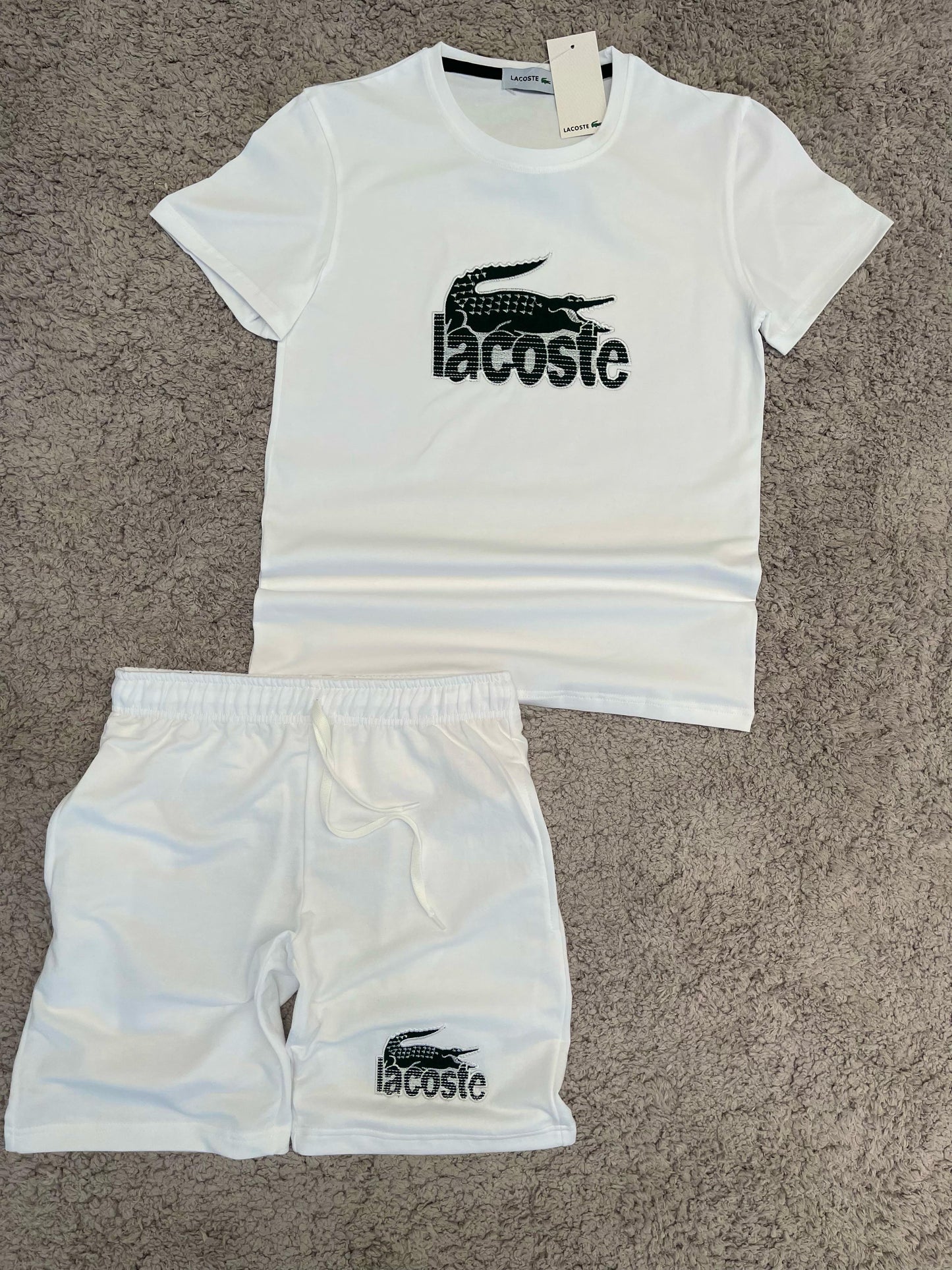 Conjunto verano Lacoste  BLANCO
