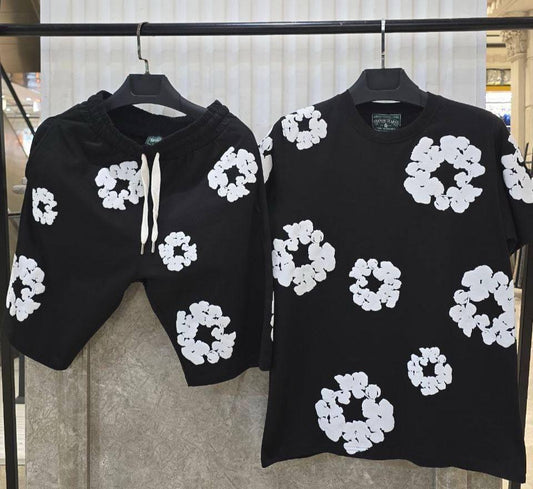 Conjunto verano denim tears negro