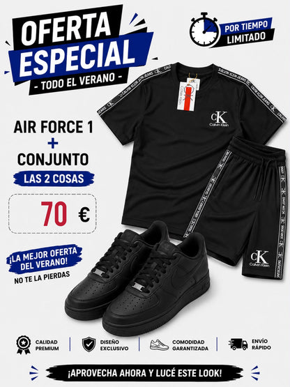 Oferta Nike Air Force + conjunto verano