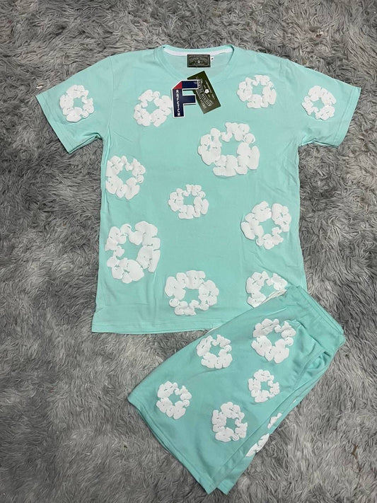 Conjunto verano denim tears verde