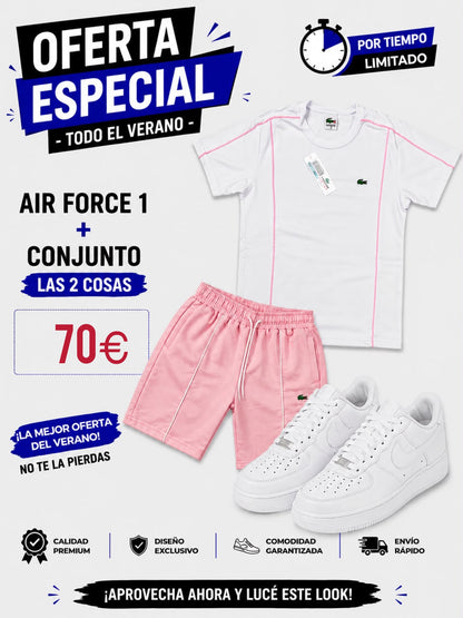 Oferta Nike Air Force + conjunto verano