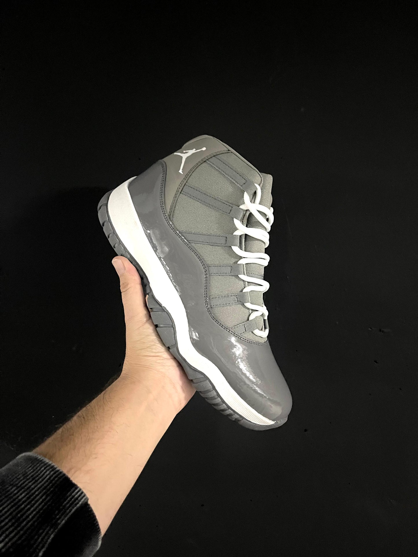 Jordan retro 11 gris Calidad 5G