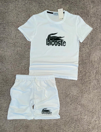 Conjunto verano Lacoste  BLANCO