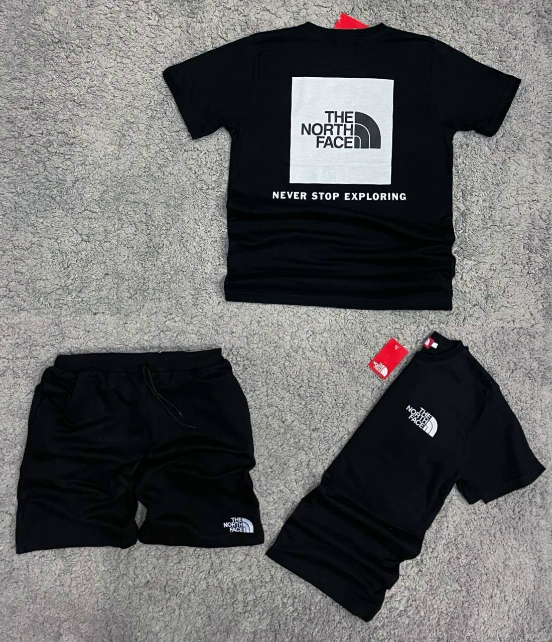 Conjunto negro The North Face verano