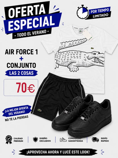 Oferta Nike Air Force + conjunto verano
