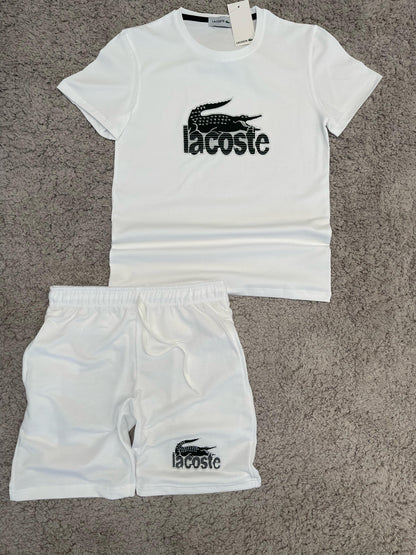 Conjunto verano Lacoste  BLANCO