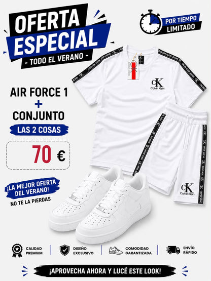 Oferta Nike Air Force + conjunto verano