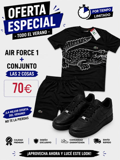 Oferta Nike Air Force + conjunto verano