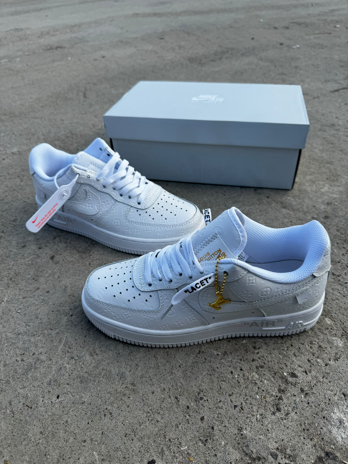 Louis Vuitton Nike Air Force 1 White monogram