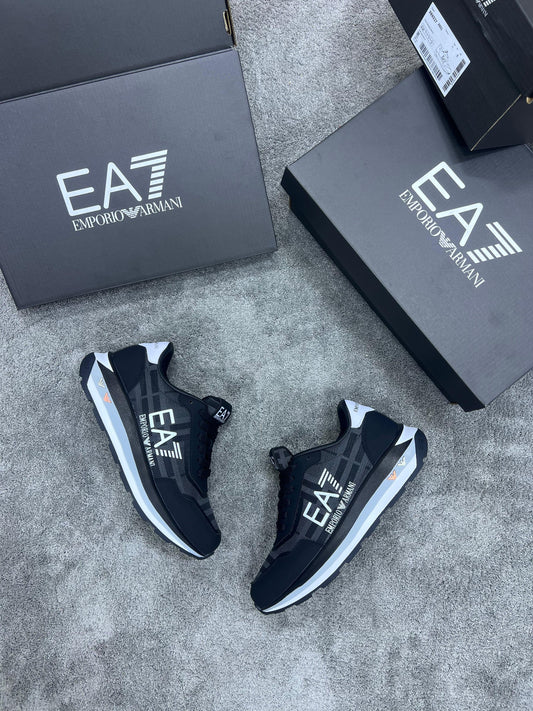 Zapatillas empori Armani negras:blancas
