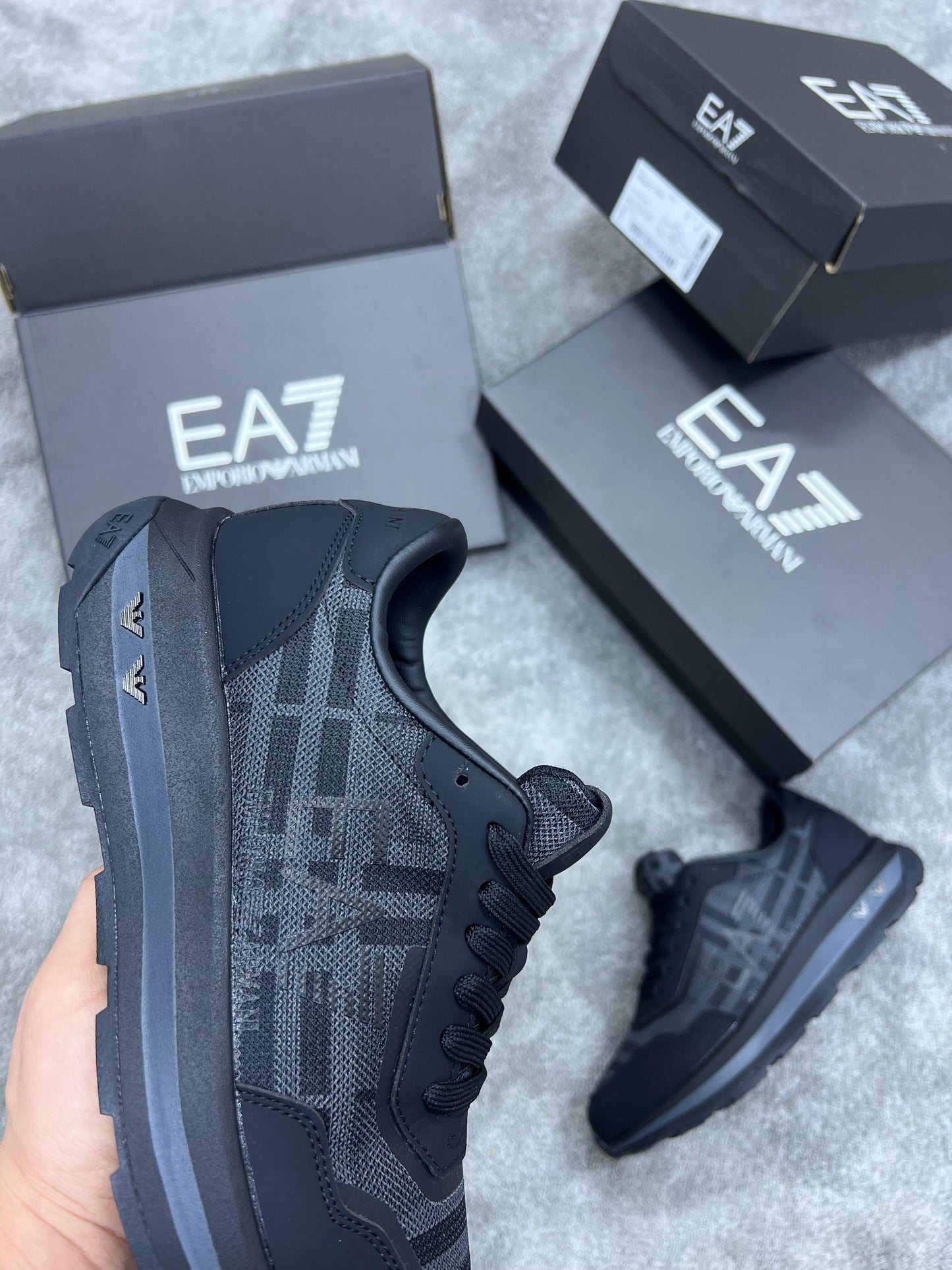 Zapatillas empori Armani negras