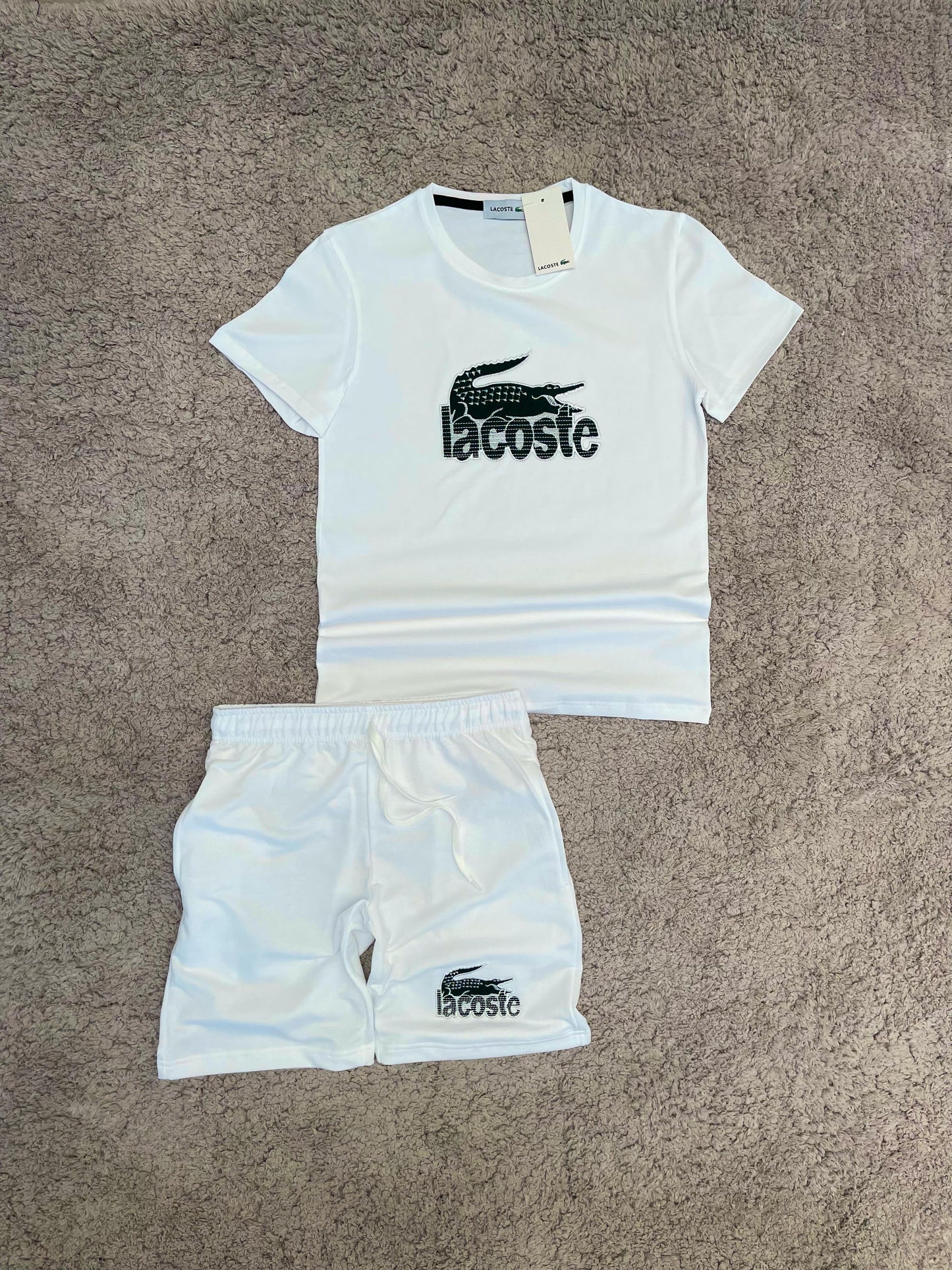 Conjunto verano Lacoste  BLANCO