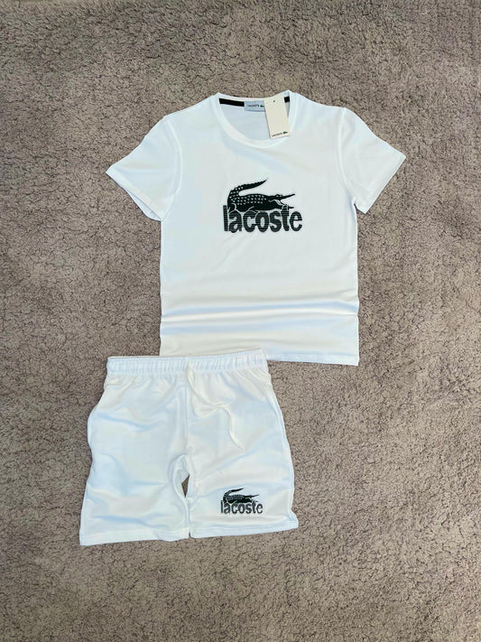 Conjunto verano Lacoste  BLANCO