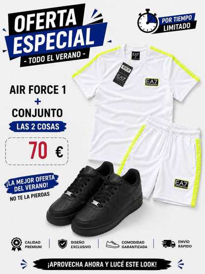 Oferta Nike Air Force + conjunto verano