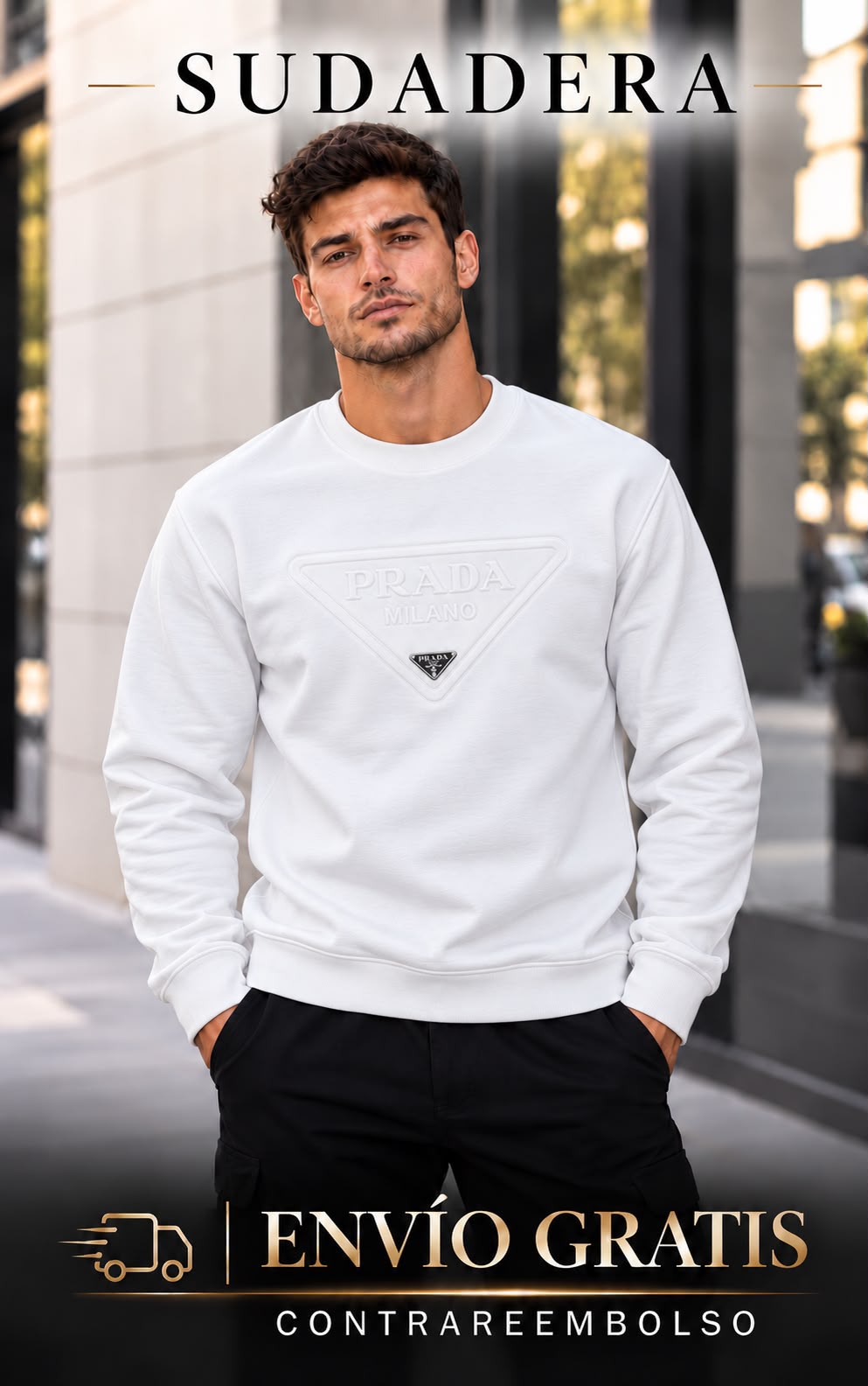 Sudadera Prada