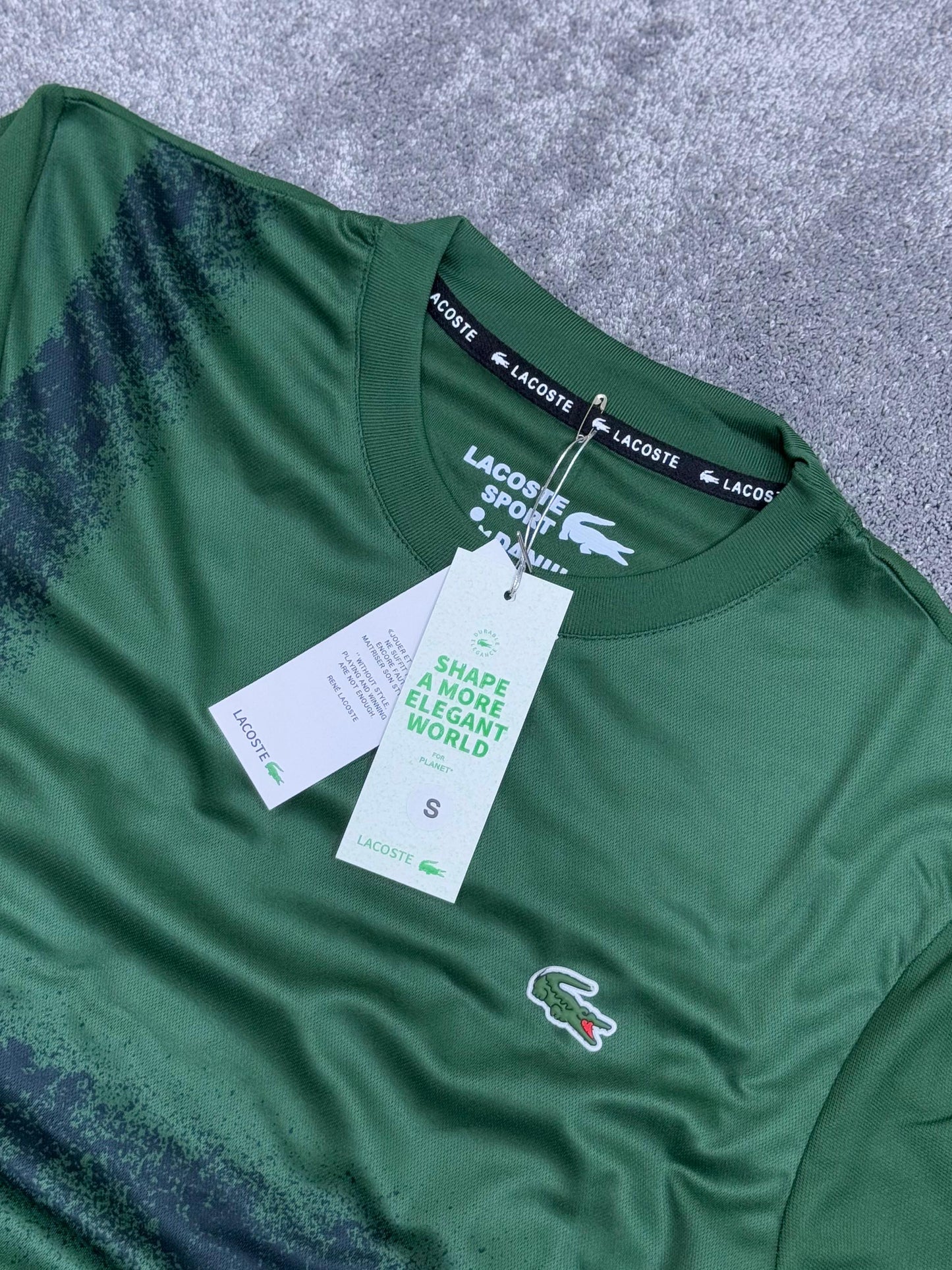 Conjunto verano Lacoste verde