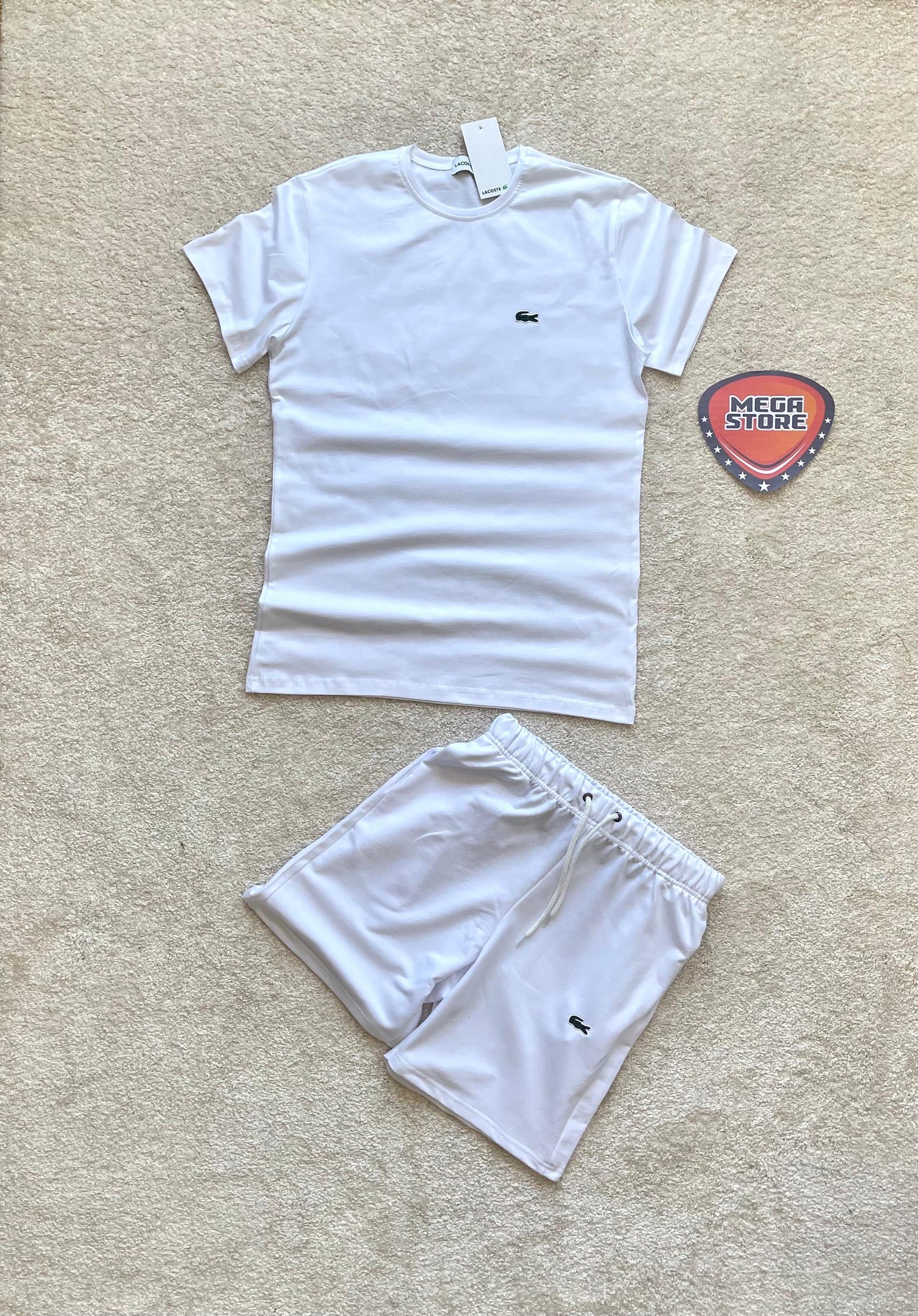 Conjunto verano Lacoste  BLANCO