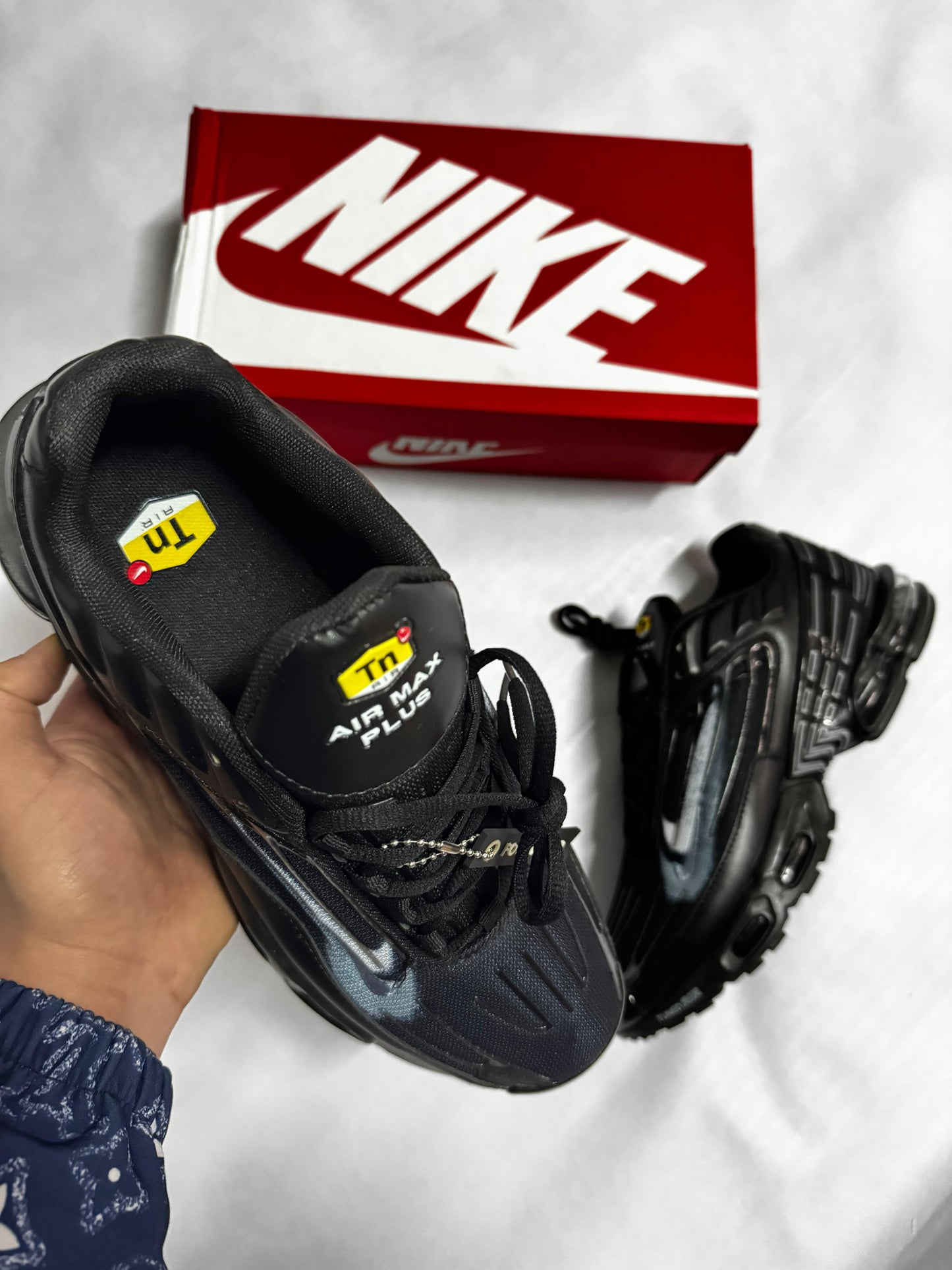 Nike Tn Tunned Triple Swoosh Black