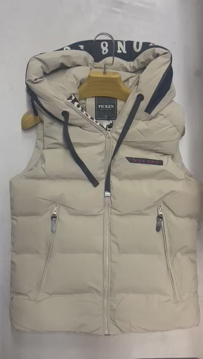 Chaleco icon 8 crema